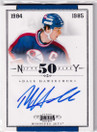  2010-11 Dominion Nifty 50 Autographs #20 Dale Hawerchuk /50