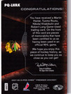 2007-08 OPC Premier Rare Remnants Quads Patches Silver #PQLHRK Robert Lang/Martin Havlat/Tuomo Ruutu/Nikolai Khabibulin /5