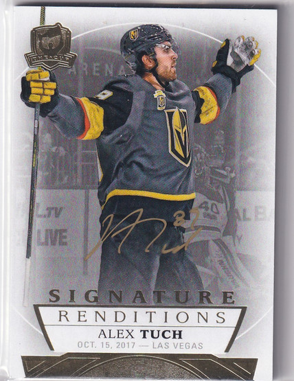  2017-18 The Cup Signature Renditions #SRAT Alex Tuch E
