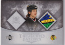  2005-06 Artifacts Treasured Patches Silver #TPTR Tuomo Ruutu /5