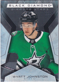  2025-26 Black Diamond Diamond Stars #BDSWJ Wyatt Johnston /249