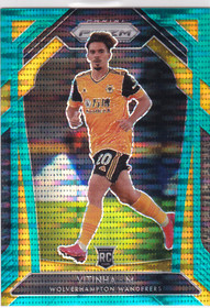2020-21 Panini Prizm Premier League Breakaway Teal /49 Vitinha #140 Rookie RC