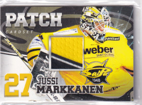 2014-15 Cardset Patch Jussi Markkanen /100
