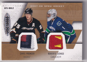 2007-08 SP Game Used Authentic Fabrics Fives Patches #AF5NHL2 Vincent Lecavalier/Chris Pronger/Roberto Luongo/Martin St. Louis/Thomas Vanek /6