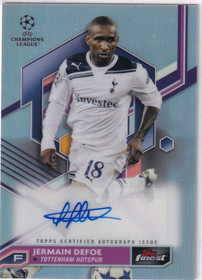 2022-23 Topps Finest UEFA Club Competitions Auto Jermain Defoe