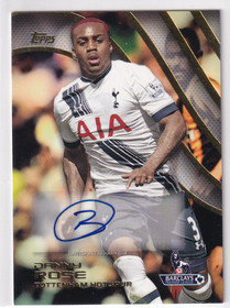 2015 Topps Premier Gold auto Danny Rose