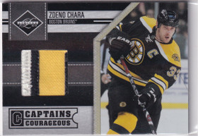  2010-11 Limited Captains Courageous #2 Zdeno Chara /5