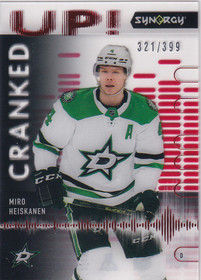  2022-23 Synergy Cranked Up Red #CUMH Miro Heiskanen /399