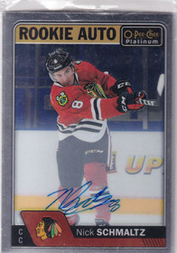  2016-17 O-Pee-Chee Platinum Rookie Autographs #RSC Nick Schmaltz C