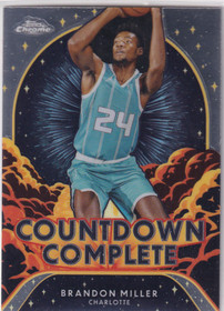  2024-25 Topps Chrome Countdown Complete #CC5 Brandon Miller