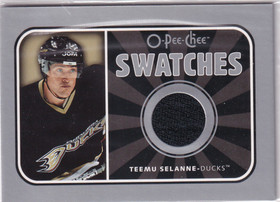  2006-07 O-Pee-Chee Swatches #STS Teemu Selanne