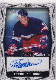  2024 Leaf Metal Hockey Legends Silver #BATS2 Teemu Selanne