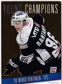 2016-17 Cardset Young Champions Mikko Rantanen /999