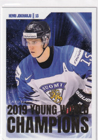 2019-20 Cardset Champions 2019 Henri Jokiharju /999