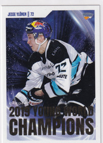 2019-20 Cardset Champions 2019 Jesse Ylönen /999