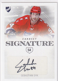 2019-20 Cardset Signature Sebastian Dyk /125
