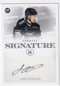 2019-20 Cardset Signature Lauri Korpikoski /125