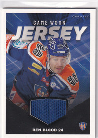 2019-20 Cardset Jersey Ben Blood /128