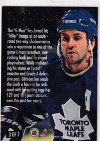  1994-95 Ultra Scoring Kings #3 Doug Gilmour