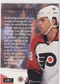  1994-95 Ultra Scoring Kings #6 Eric Lindros