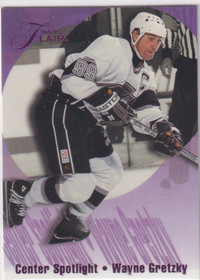  1994-95 Flair Center Spotlight #4 Wayne Gretzky