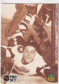  1991-92 Pro Set #343 Terry Sawchuk