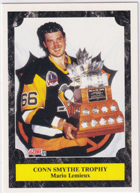 1991-92 Score American #426 Mario Lemieux/Conn Smythe Trophy