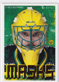 2019-20 Cardset Masks Ville Kolppanen /299
