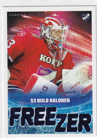 2021-22 Cardset Freezer Niilo Halonen /499