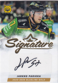 2025-26 Blueline Signature Jarkko Parikka /40