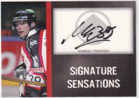 2007-08 Cardset Signature Sensation Markku Tähtinen /85