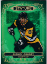  2022-23 Upper Deck Stature Green #55 Sidney Crosby /99