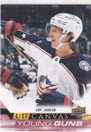  2022-23 Upper Deck UD Canvas #C91 Kent Johnson YG
