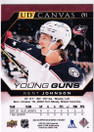  2022-23 Upper Deck UD Canvas #C91 Kent Johnson YG
