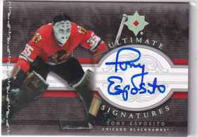  2006-07 Ultimate Collection Signatures #USTE Tony Esposito SP