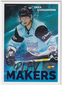 2022-23 Cardset Play Makers Ilkka Kangasniemi /500