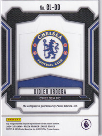2024-25 Panini Prizm Club Legends auto Didier Drogba