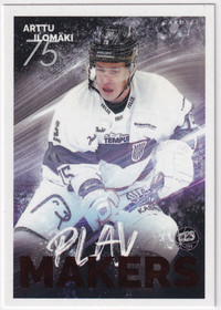 2022-23 Cardset Play Makers Arttu Ilomäki /100