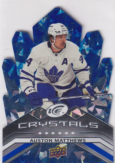  2021-22 Upper Deck Ice Ice Crystals #IC5 Auston Matthews