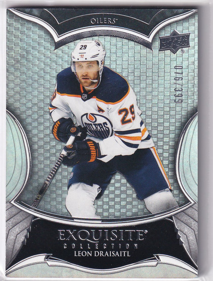  2023-24 Exquisite Collection #VLD Leon Draisaitl /399