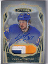  2022-23 Upper Deck Stature Patch Autographs #80 Casey Mittelstadt/10