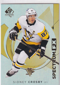  2024-25 SP Authentic Spectrum FX #S4 Sidney Crosby