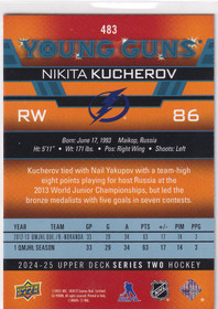  2024-25 Upper Deck Young Guns Renewed Series 2 #483 Nikita Kucherov