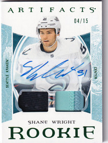  2022-23 Artifacts #11 Shane Wright RC /15