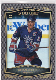  2023-24 Upper Deck Stature #28 Brian Leetch/1199