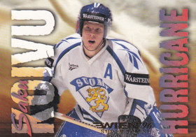  1996 Swedish Semic Wien #NNO Super Chase Card Saku Koivu Mikael Renberg