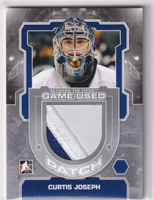 2012-13 ITG Forever Rivals Between The Pipes Memorabilia Silver #BTP03 Curtis Joseph /30