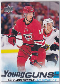  2019-20 Upper Deck #490 Eetu Luostarinen YG RC