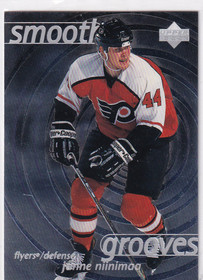  1997-98 Upper Deck Smooth Grooves #SG41 Janne Niinima