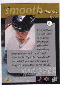  1997-98 Upper Deck Smooth Grooves #SG48 Eric Lindros